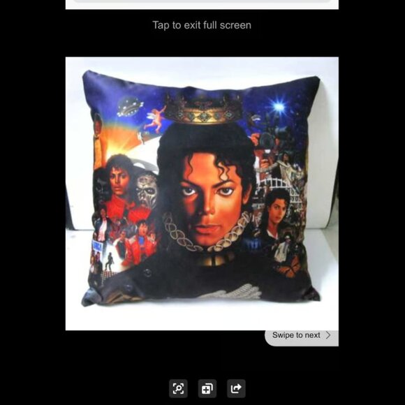 MICHAEL JACKSON PILLOWCASES - Picture 1 of 1
